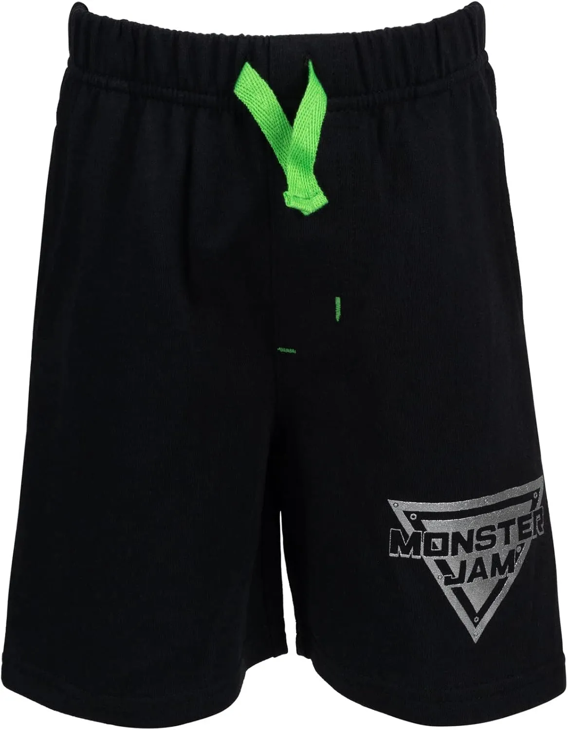 Monster Jam Grave Digger El Toro Loco Megalodon T-Shirt Tank Top and French Terry Shorts 3 Piece Set Toddler to Big Kid