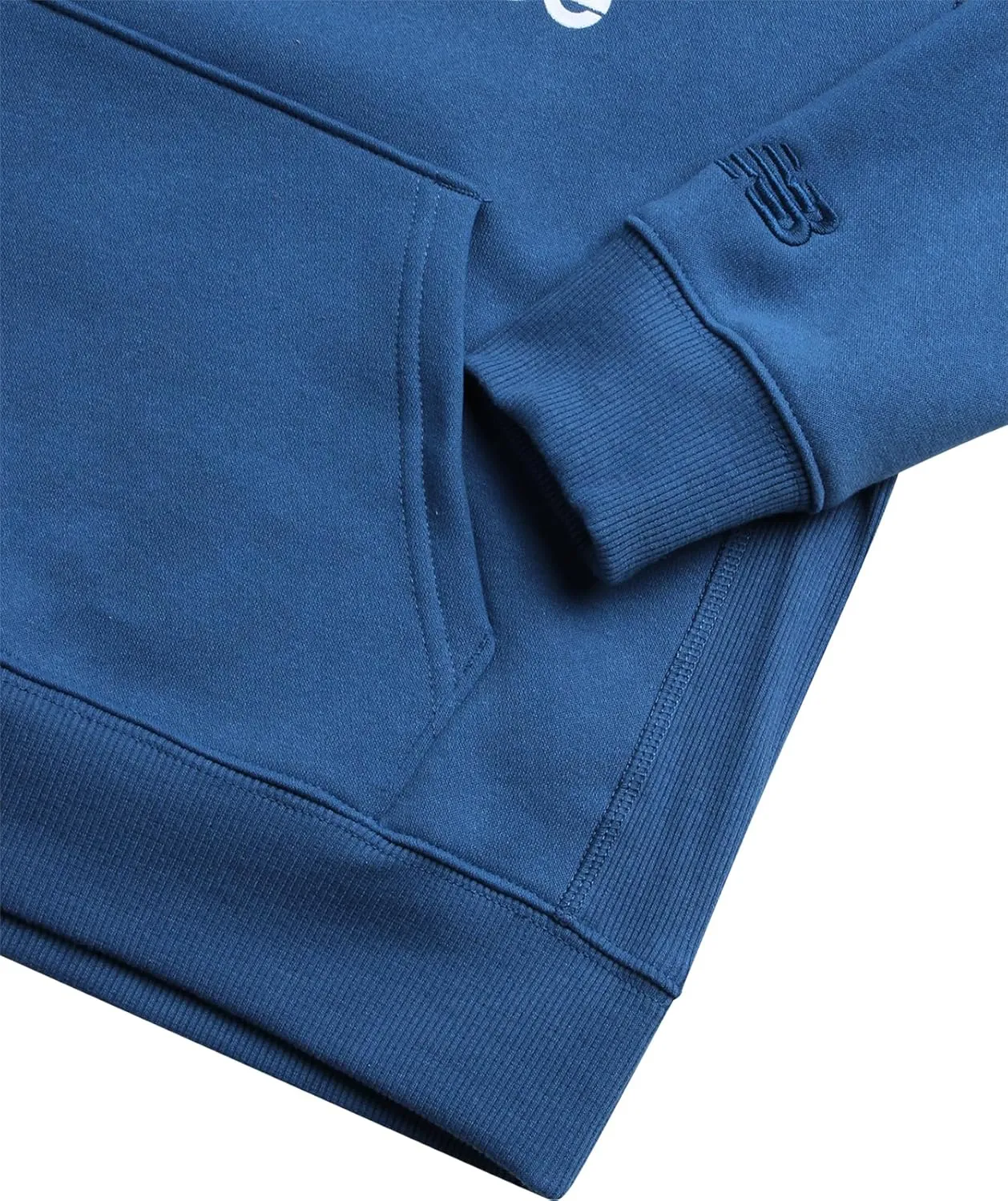 New Balance Boys' Hoodie - Durable Double Fleece Lined Pullover Sweatshirt with Reinforced Seams Kangaroo Pocket (Sizes 8-20)