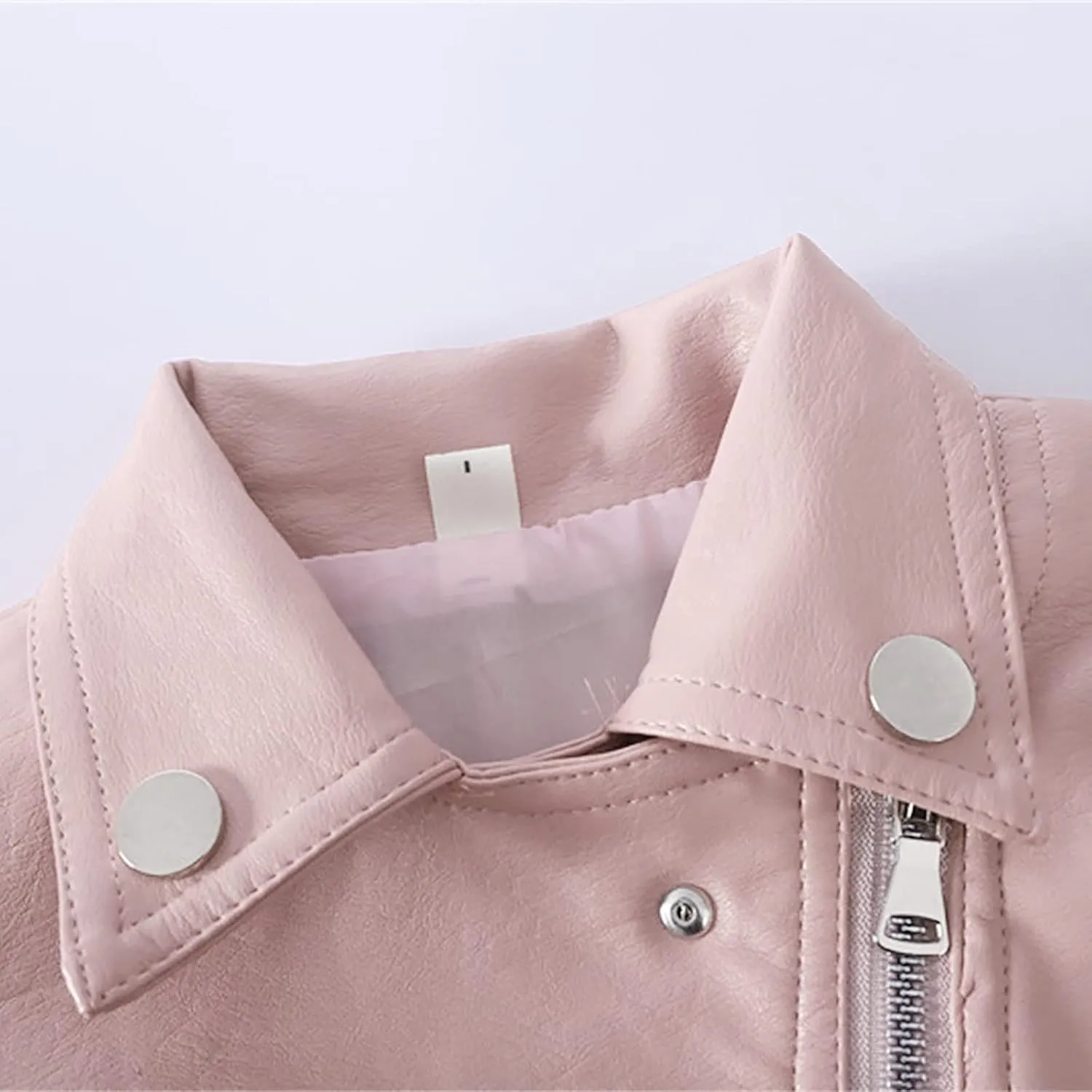 Outwear Baby Jacket Turn-down Short Coat Winter Leather Autumn Toddler Girls Kids Clothes Kids Winter Coat