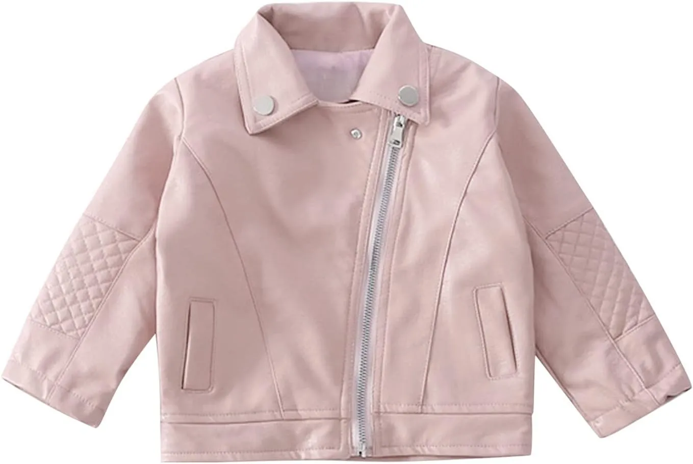 Outwear Baby Jacket Turn-down Short Coat Winter Leather Autumn Toddler Girls Kids Clothes Kids Winter Coat