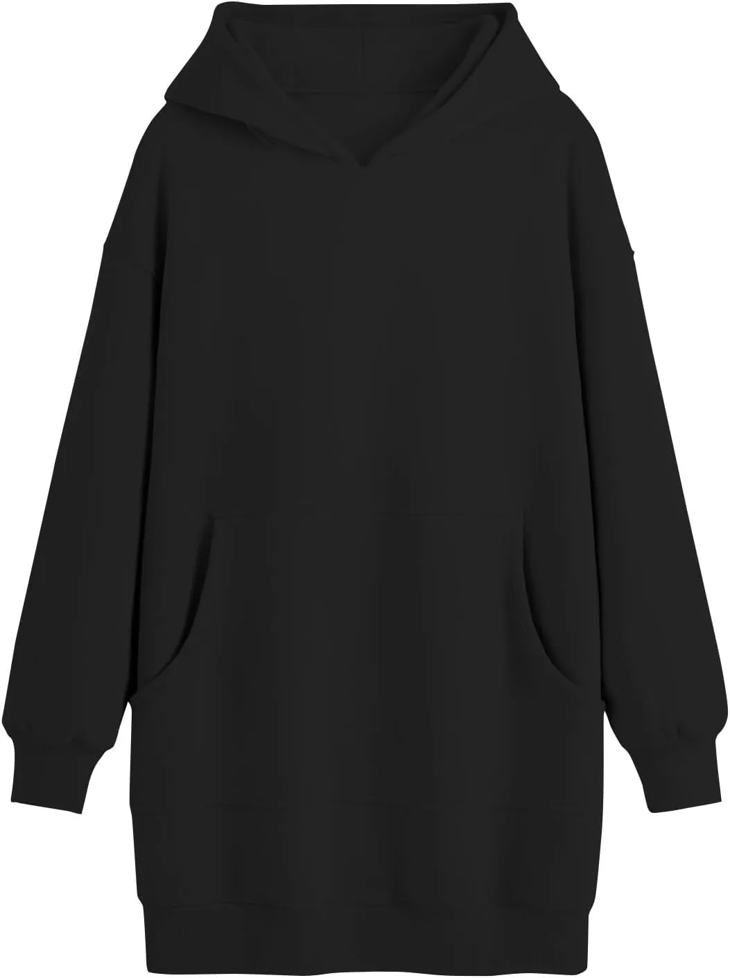Oversized Hoodies for Women Fleece Long Sleeve Hooded Sweatshirt Loose Fitting Tops Drawstring Pullover with Pocket