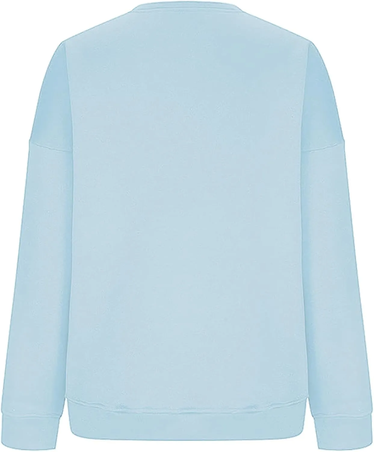 Oversized Long Sleeve Crewneck Sweatshirts for Women Cute Casual Loose Fleece Pullover Sweatshirt Fashion Fall Tops