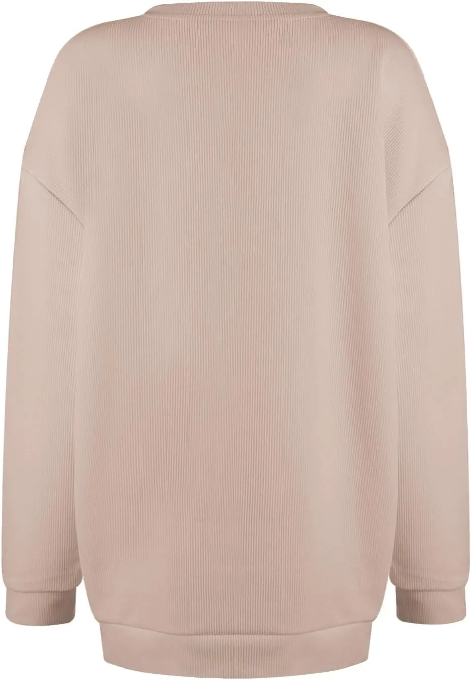 Oversized Sweatshirt for Women Crewneck Sweatshirts No Hood Sweaters Long Sleeve Shirts Hoodies Pullover Casual Tops
