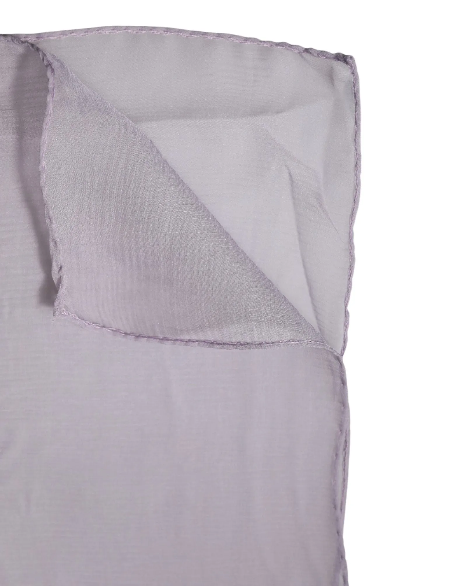 Purple Silk Rectangle Wrap Shawl Scarf