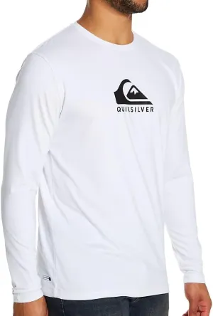 Quiksilver Men's Standard Solid Streak Ls Long Sleeve Rashguard Surf Tee