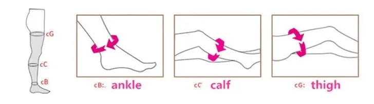 ROYALUCK Compression Socks Varicose Veins Socks For Men and Women 23-32mmHg