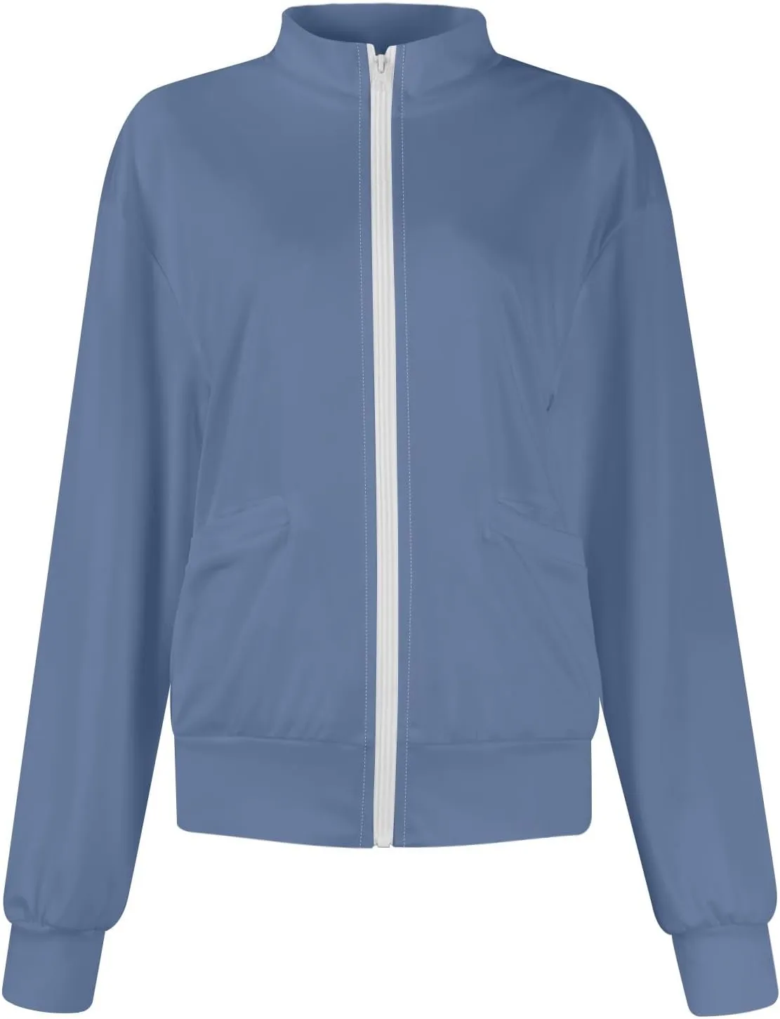 Scrub Jackets for Woman Printed Nurse Jackets for Women Scrub Jackets for Women Zip Up Nursing Jackets for Nurses