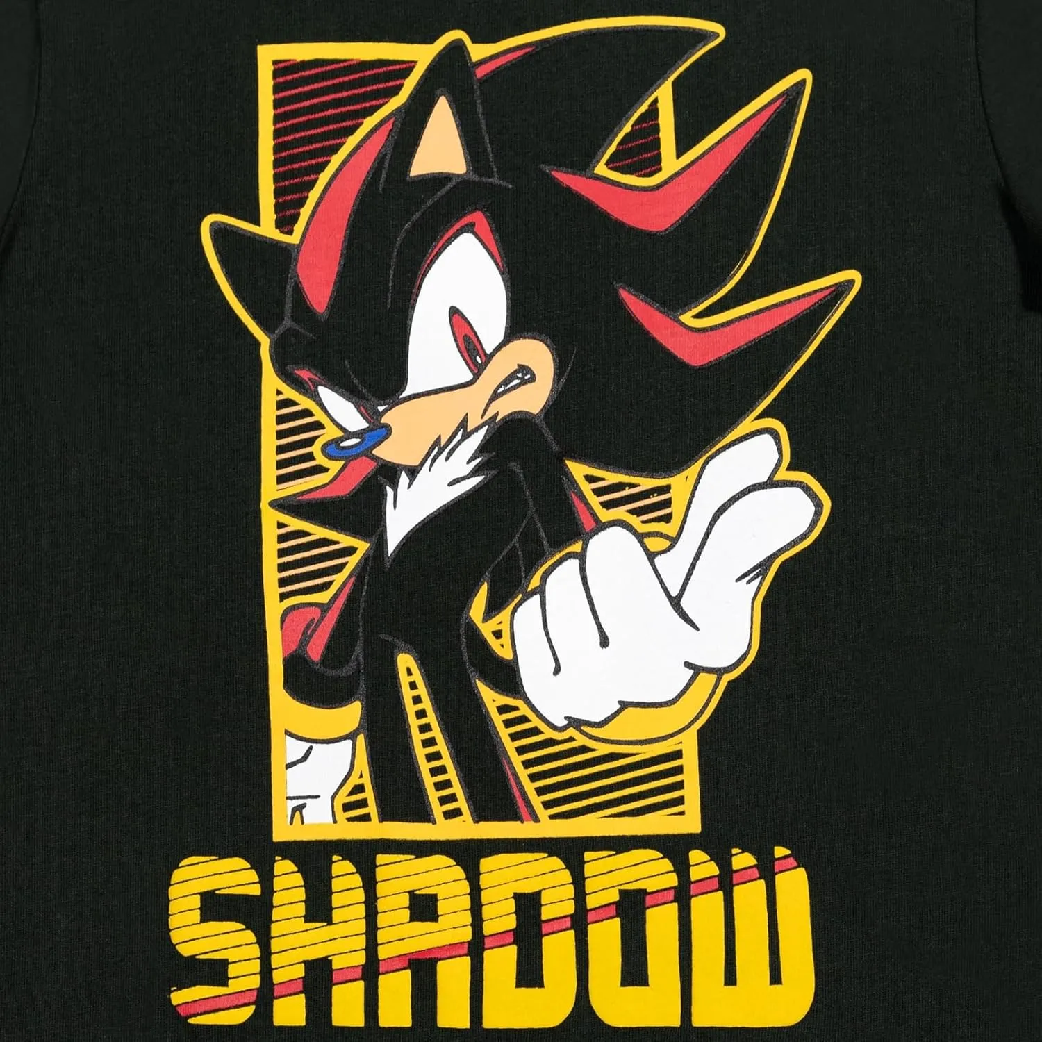 SEGA Sonic The Hedgehog 3 Pack Raglan T-Shirts Toddler to Big Kid Sizes (2T - 18-20)