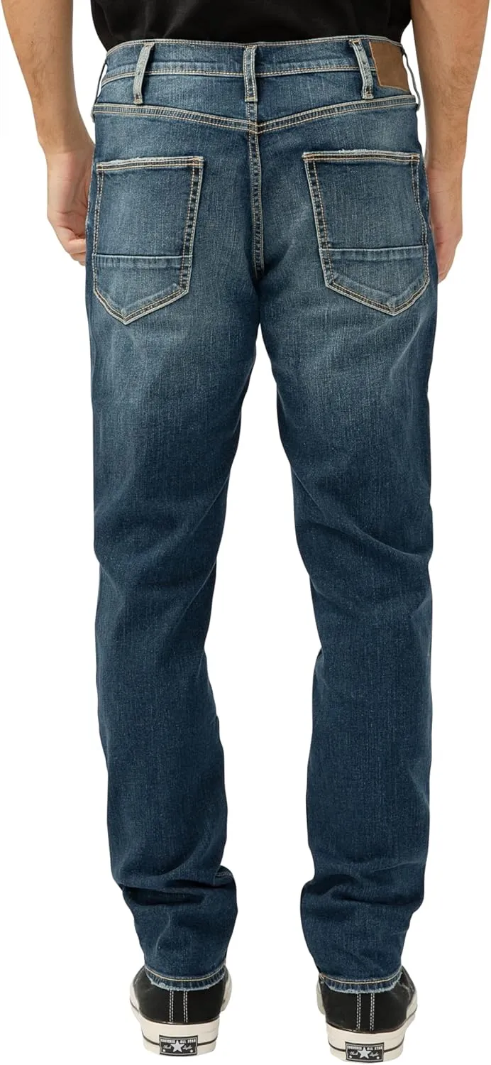 Silver Jeans Co. Men's Risto Athletic Fit Skinny Leg Jeans