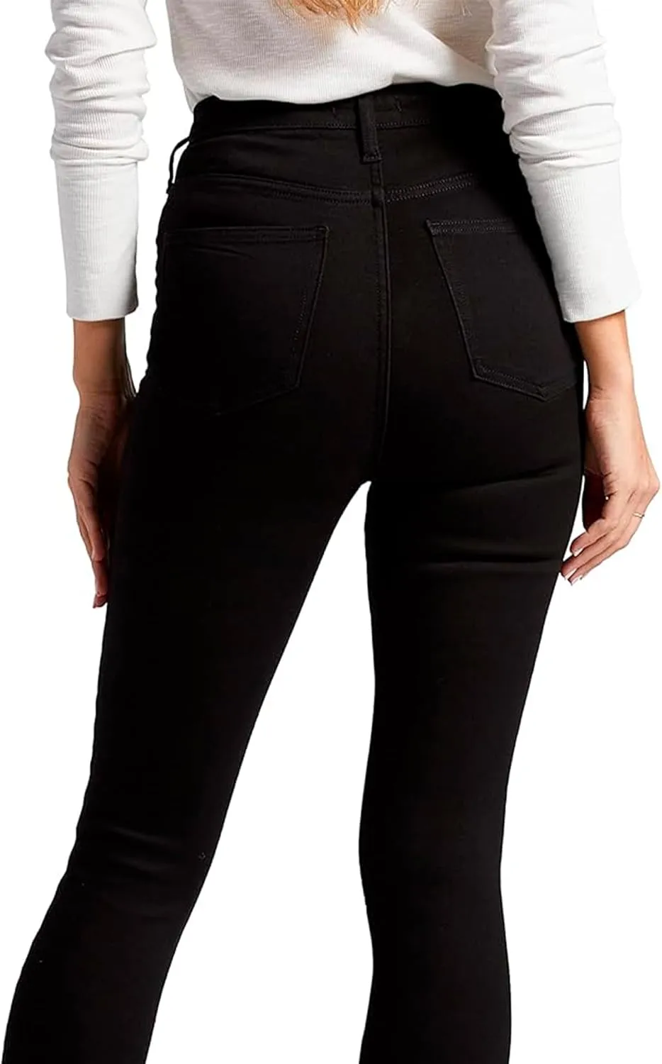 Silver Jeans Co. Women's Infinite Fit High Rise Skinny Leg Jeans