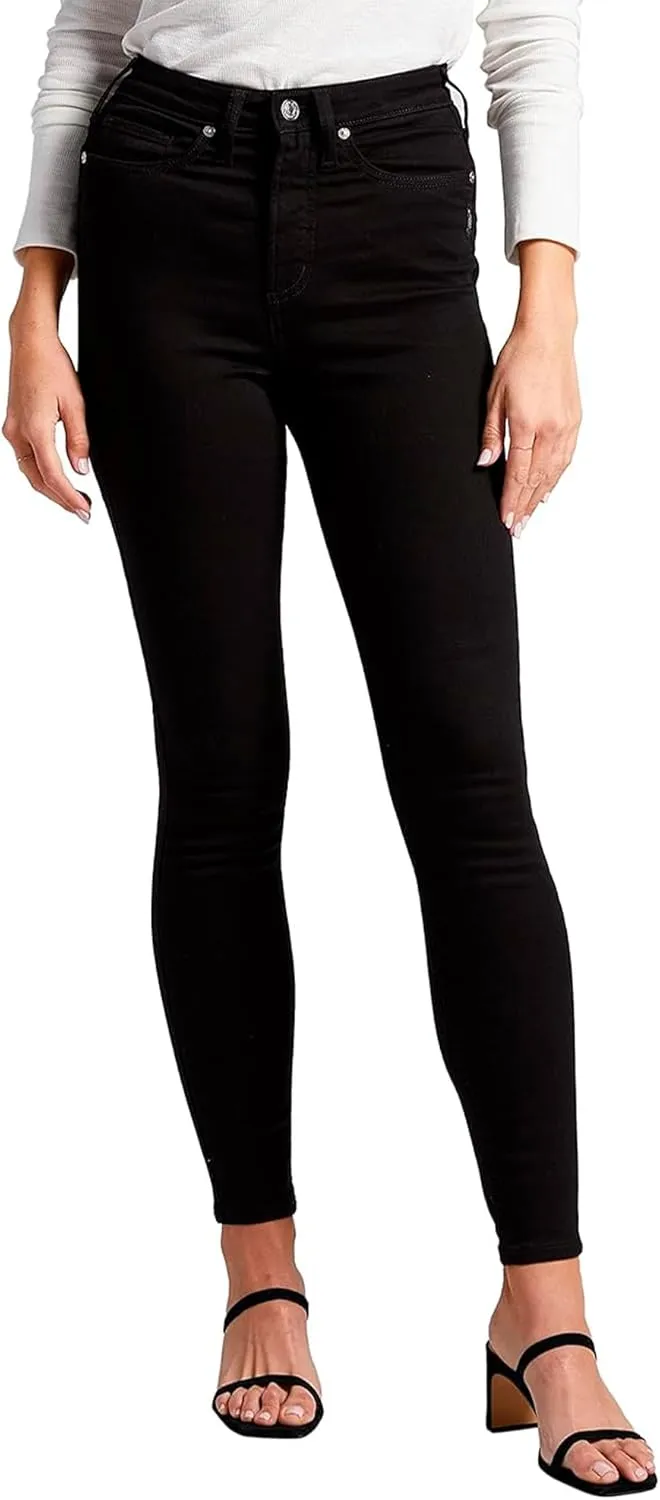 Silver Jeans Co. Women's Infinite Fit High Rise Skinny Leg Jeans