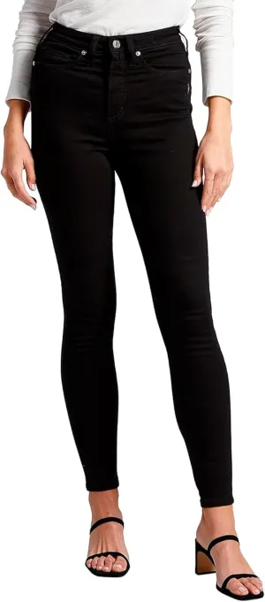 Silver Jeans Co. Women's Infinite Fit High Rise Skinny Leg Jeans
