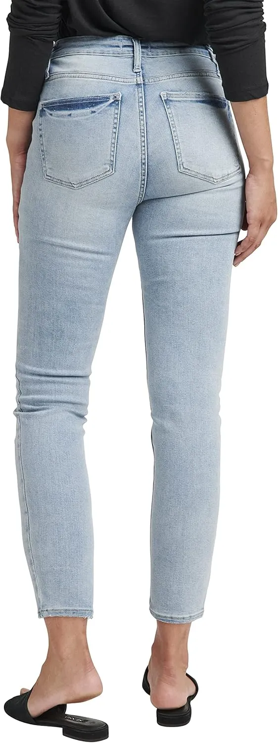 Silver Jeans Co. Women's Infinite Fit High Rise Skinny Leg Jeans