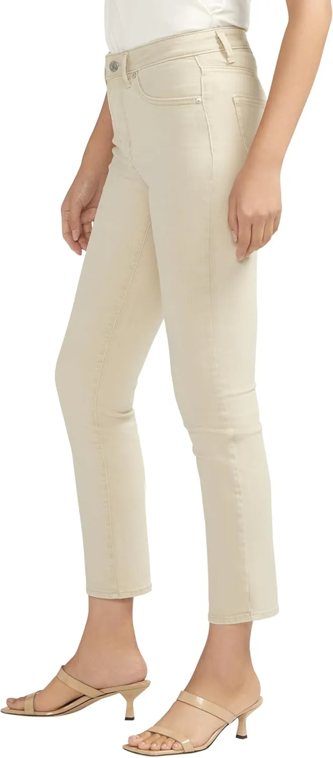 Silver Jeans Co. Women's Isbister High Rise Straight Leg Jeans