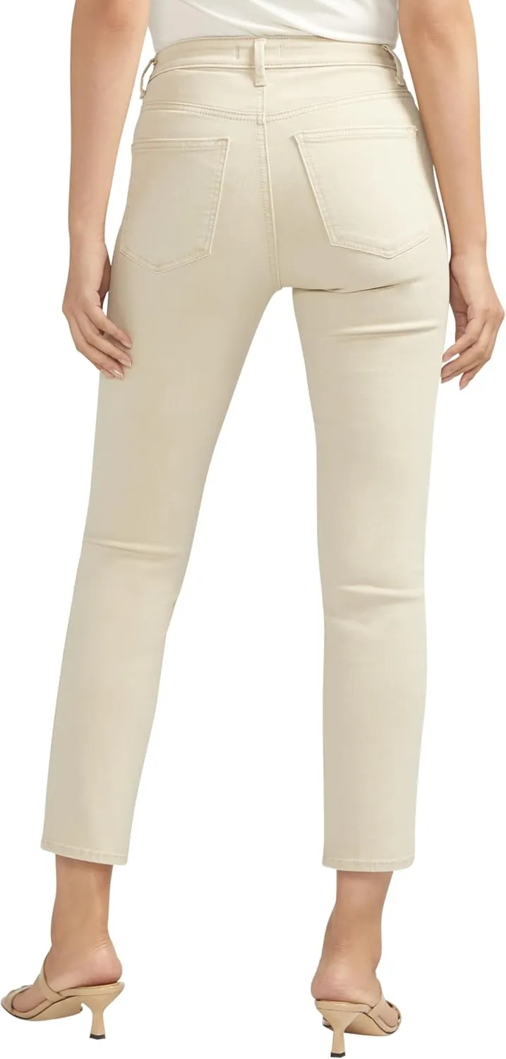 Silver Jeans Co. Women's Isbister High Rise Straight Leg Jeans