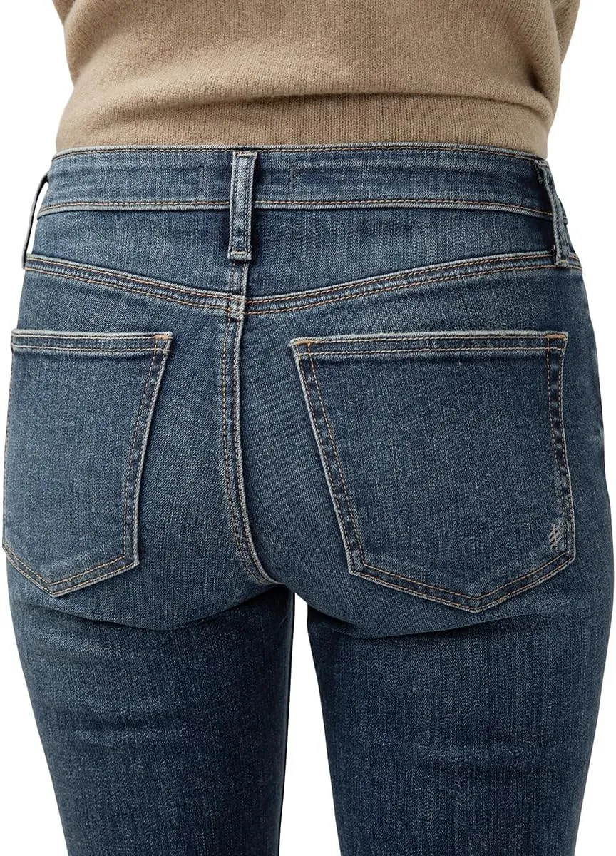 Silver Jeans Co. Women's Most Wanted Mid Rise Straight Leg Jeans