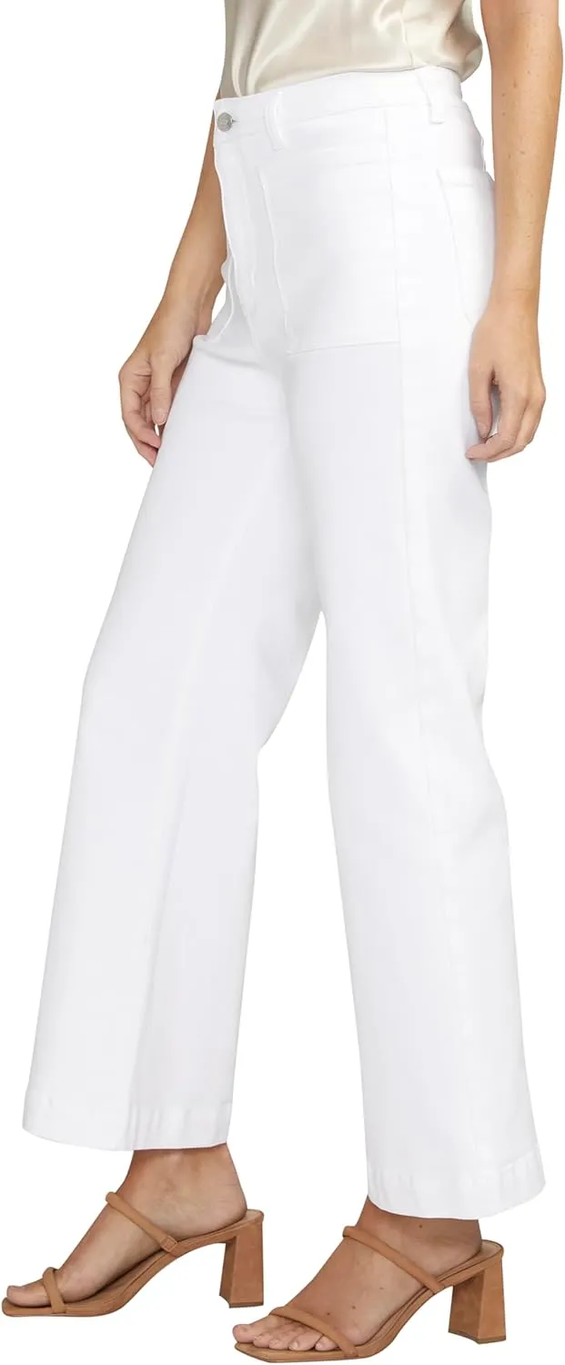 Silver Jeans Co. Women's Vintage Patch Pocket Wide Leg High Rise Jeans-Legacy