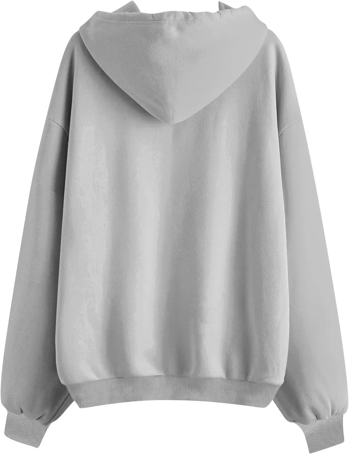 slqdgmryz Womens Zip Up Hoodies Oversized Fleece Jacket Winter Plain Y2k Hoodie Drawstring Hooded Sweatshirt with Pockets