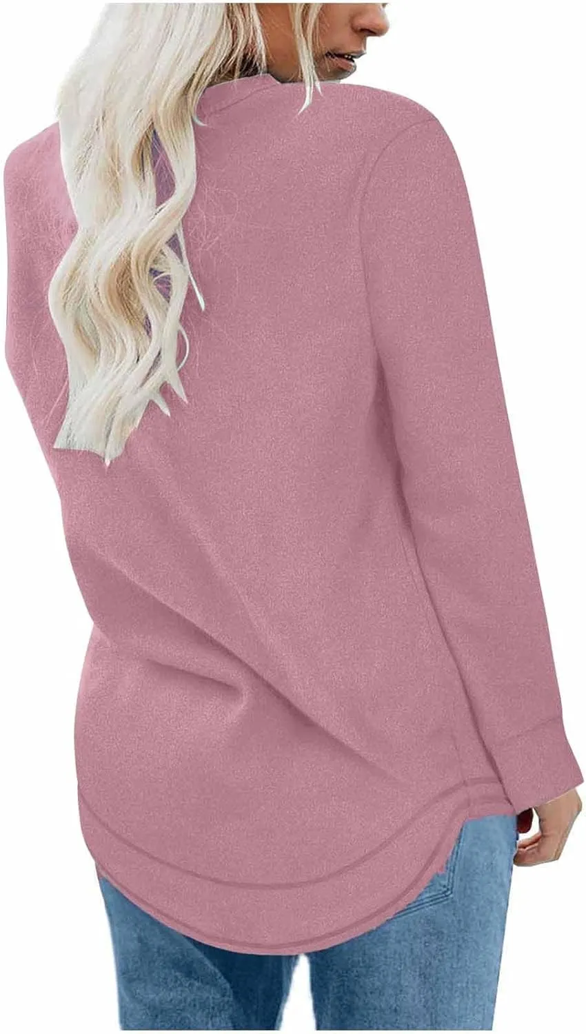 TANGNADE Womens Oversized Sweatshirt Casual Crewneck Long Sleeve Pullover Tops Fall Outfits Ladies Winter Clothing