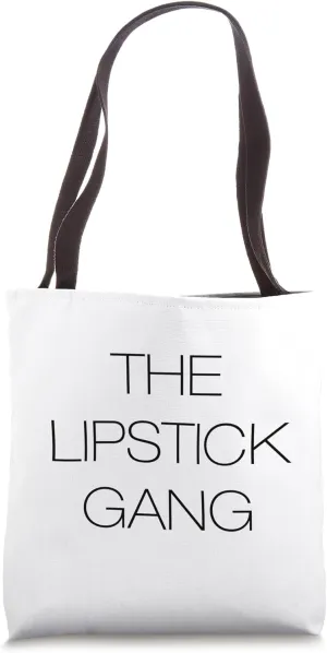 The Lipstick Gang Girls Illustration Novelty Graphic Designs Tote Bag
