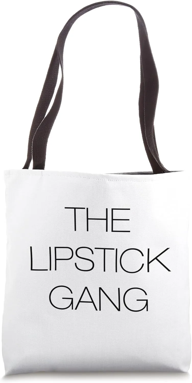 The Lipstick Gang Girls Illustration Novelty Graphic Designs Tote Bag