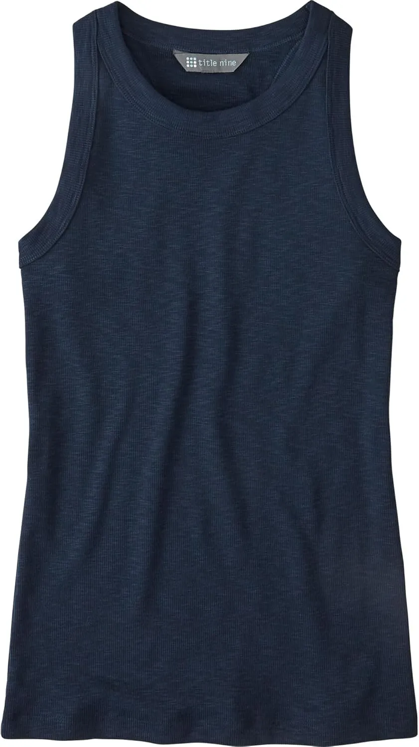 Title Nine Headlands Ribbed Tank Top
