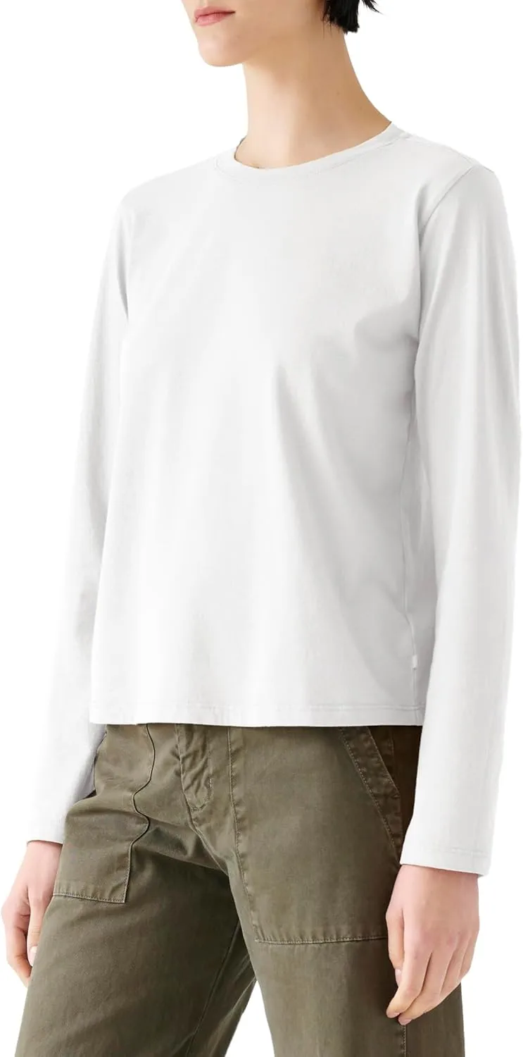 Velvet by Graham & Spencer Women's Vicente by Jenny Graham Organic Jersey Long Sleeve Tee
