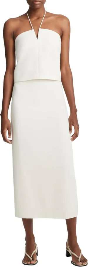 Vince Women's Slit Neck Halter Top