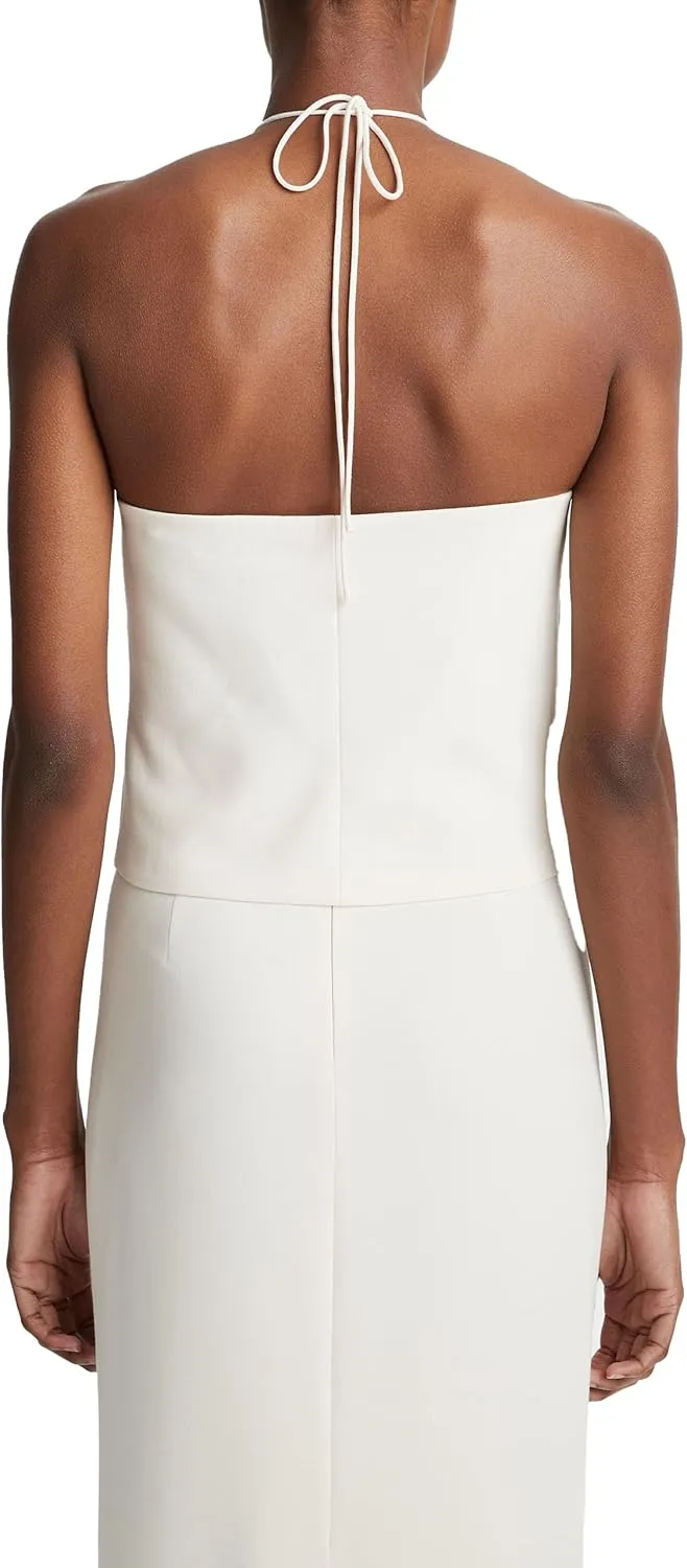 Vince Women's Slit Neck Halter Top