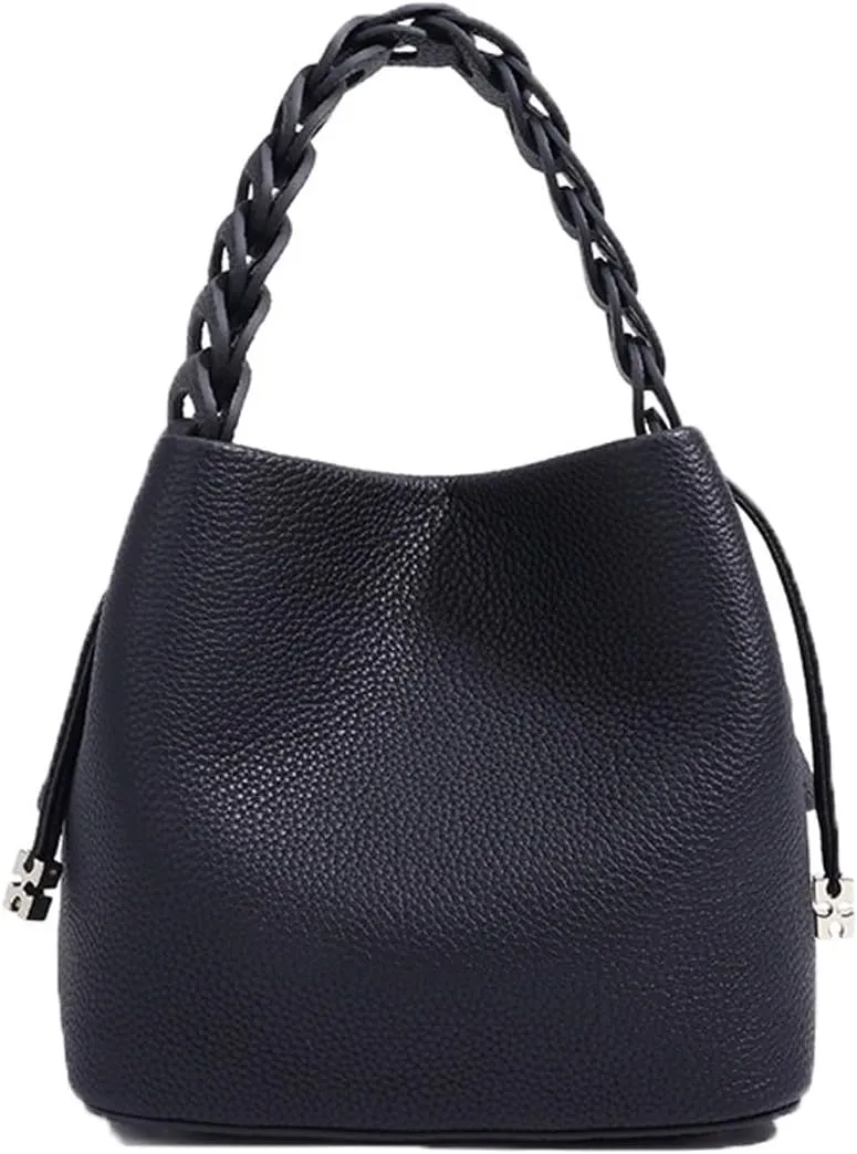Vintage Bucket Bag, Top Handle Handbag