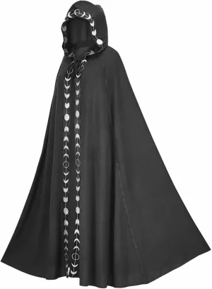 Windbreaker Boys Hooded Cloak Medieval Medieval 5 Color Cloak Halloween Costume for Boys Winter Boy Coats