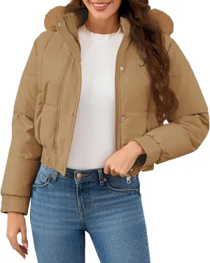 Winter Coats for Women Long Oversized Womens Short Winter Warm Cotton Jacket Single Breasted Zipper Jacket