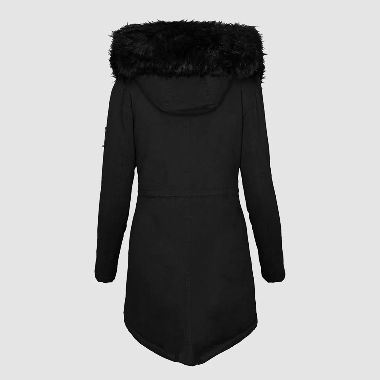 Womens Coats Winter Hoodie Mid Length Hoodie Long Sleeved Top Winter Coat Puffer Coat Winter Coats For Women Plus