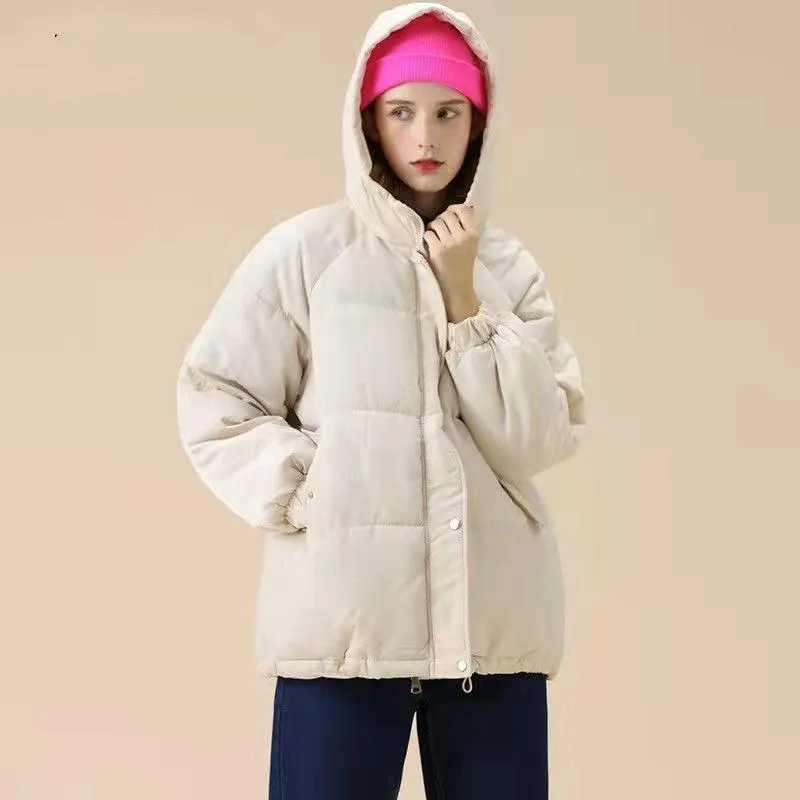 Women's Cotton-padded Korean Style Loose Down Padded Jacket