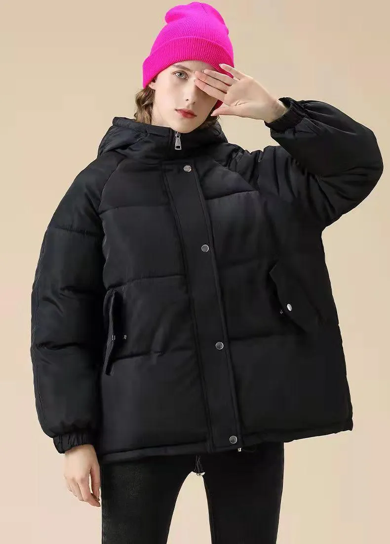 Women's Cotton-padded Korean Style Loose Down Padded Jacket