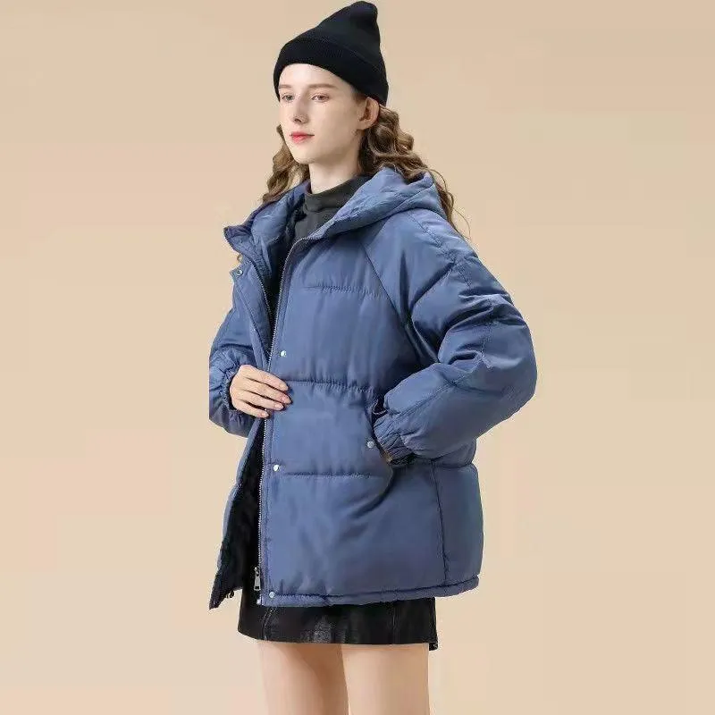 Women's Cotton-padded Korean Style Loose Down Padded Jacket