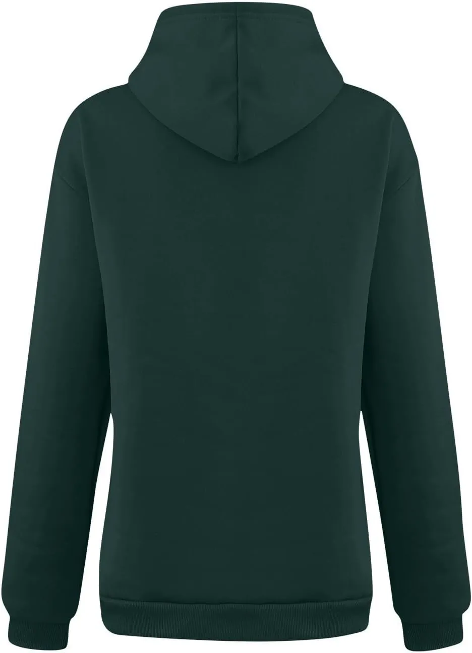 Women's Fleece Oversized Hoodies Y2k Casual Long Sleeve Pullover Sweatshirts Loose Warm comfy Hoodie Winter Clothes