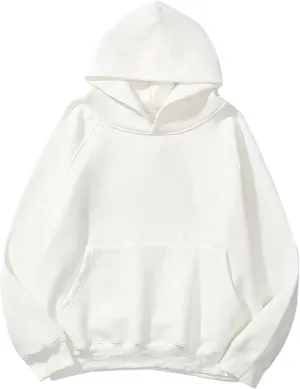 Women's Oversized Hoodies Solid Color Fleece Sweatshirts Long Sleeve Sweaters Pullover Fall Outfits with Pocket