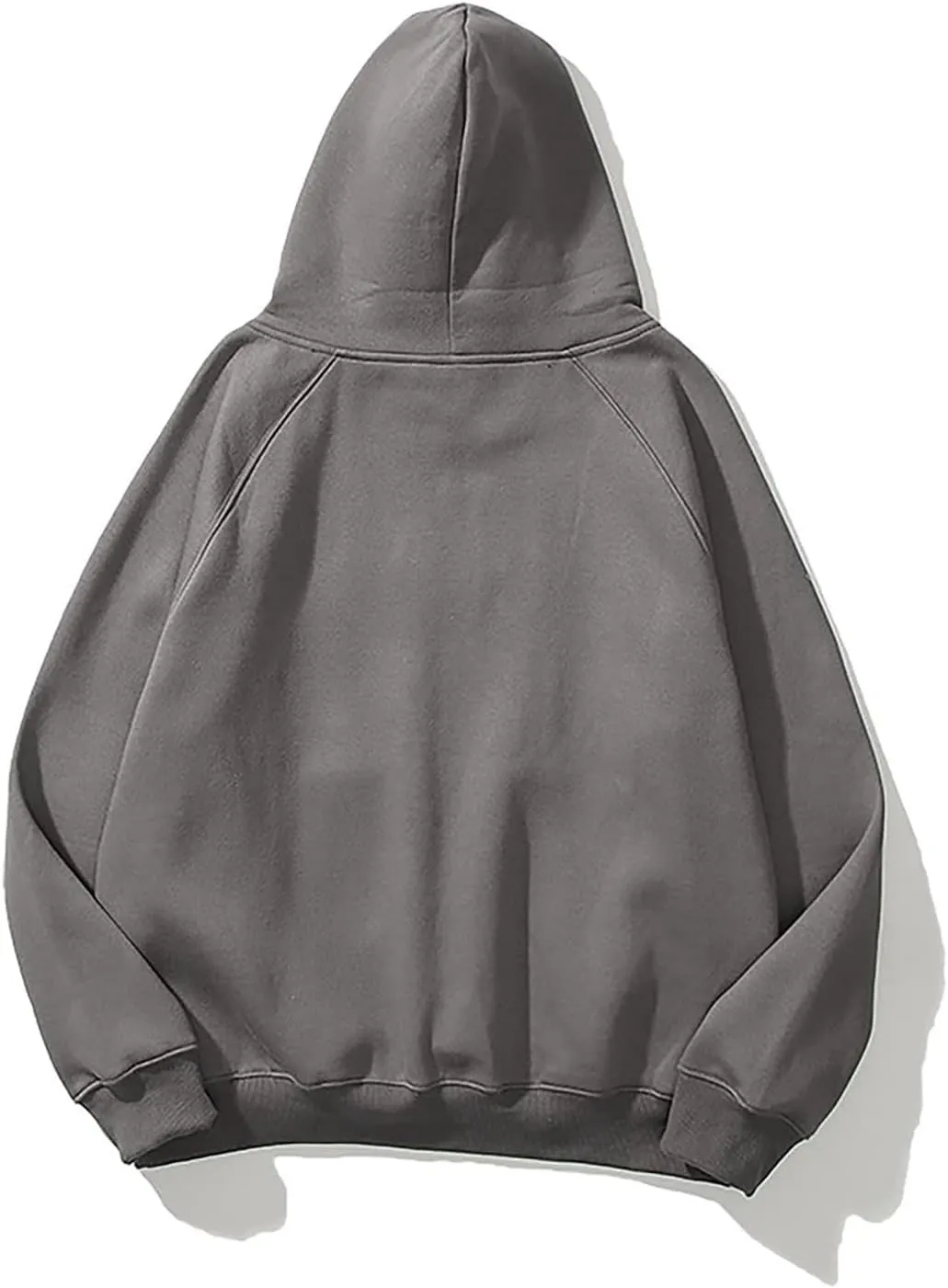 Women's Oversized Hoodies Solid Color Fleece Sweatshirts Long Sleeve Sweaters Pullover Fall Outfits with Pocket